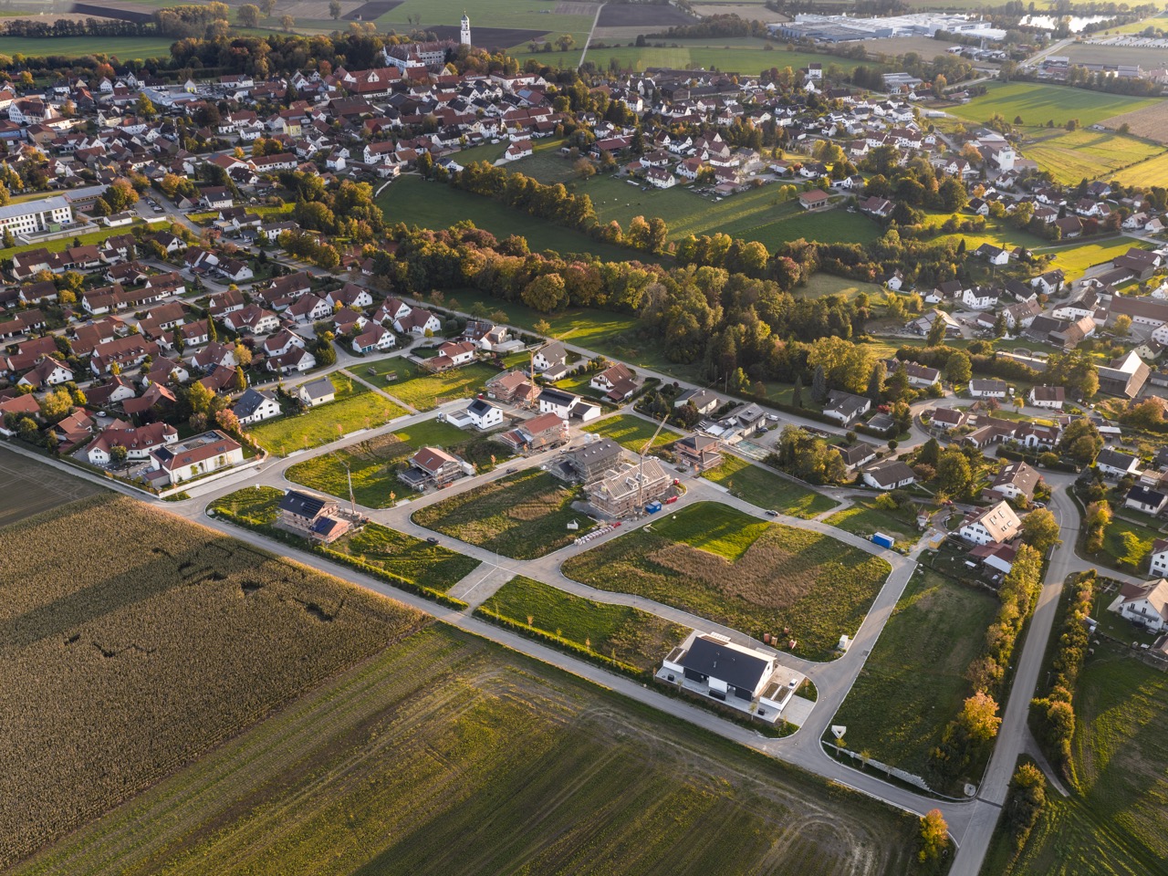 Renazé-Ring Kirchheim Vogelperspektive