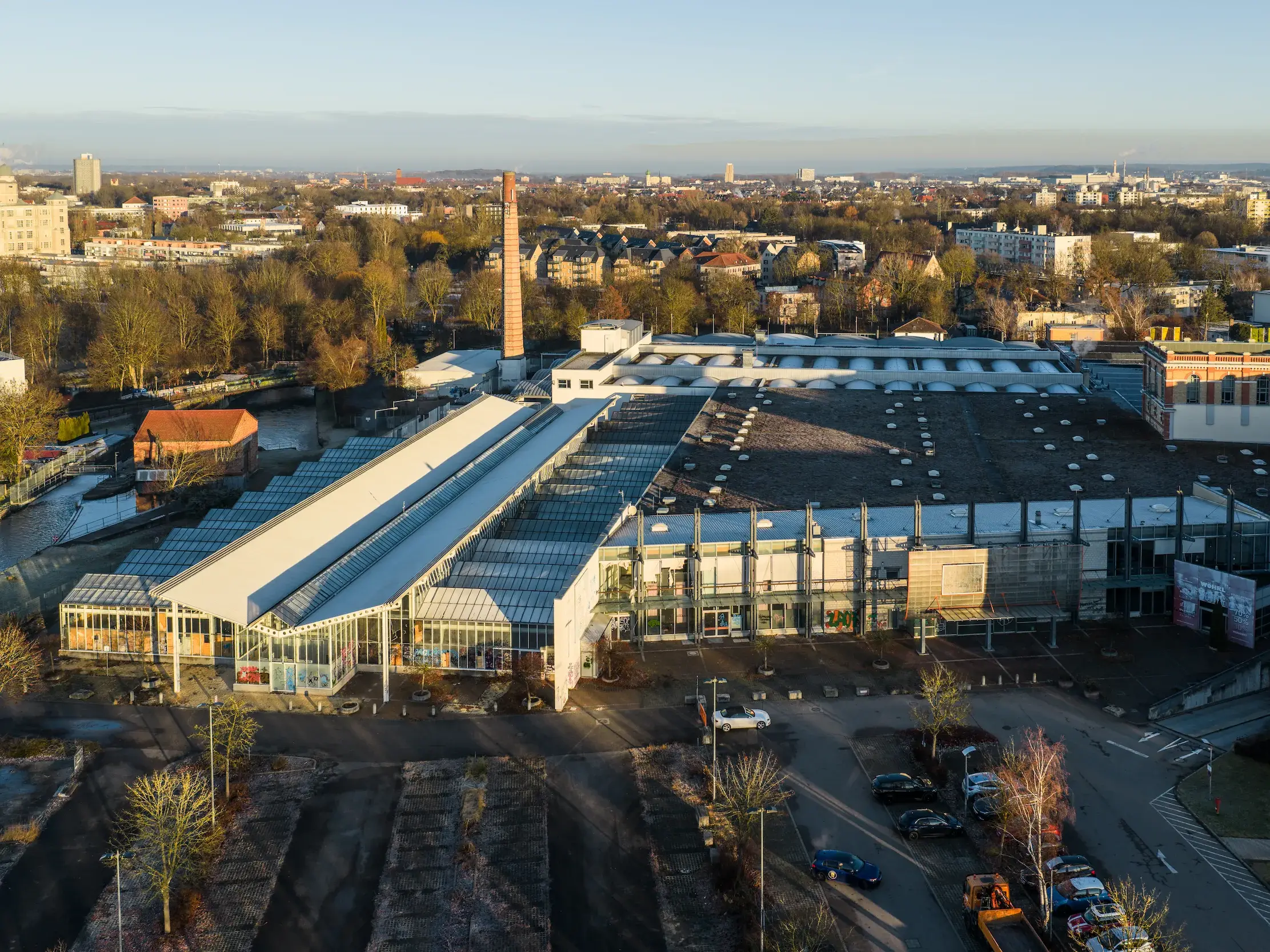 Ehemaliges OBI-Areal Vogelperspektive
